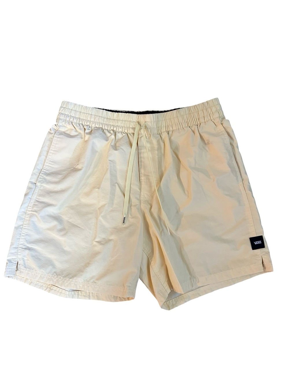 Vans Pastel Yellow Summer Drawstring Shorts